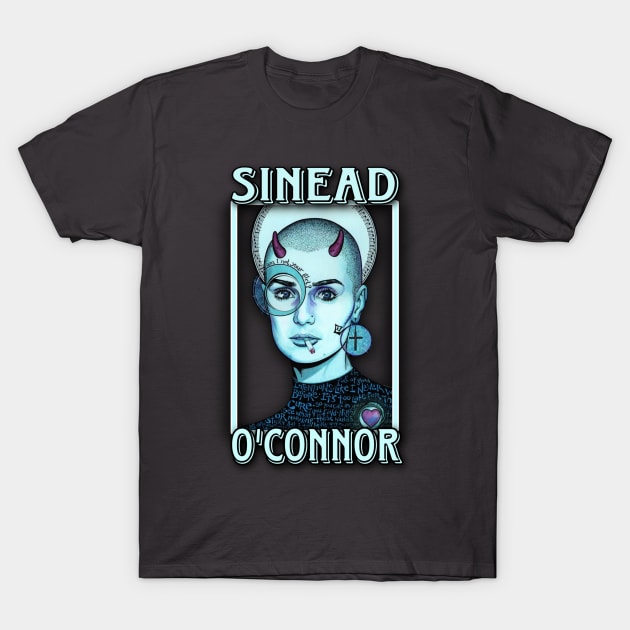 Sinead O'Connor - Devil Mode T-Shirt by RambonStore